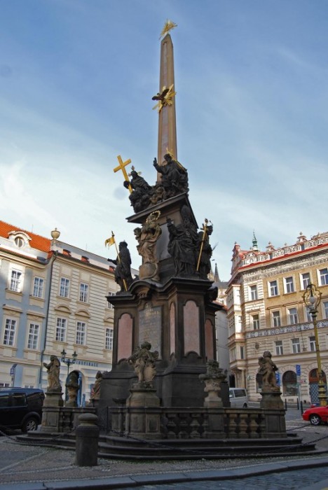 Morový sloup jako poděkování
za konec hrůzné epideme