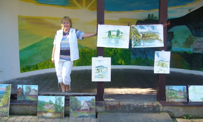 Vítězka fotosoutěže Jarmila
Šmerhová také maluje i rybaří