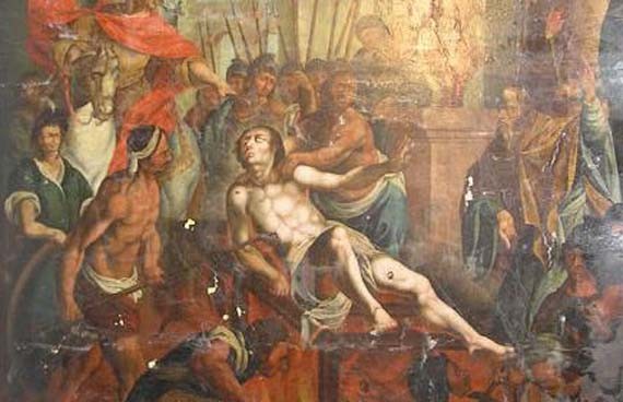 Svatý Vavřinec: oblíbený
patron profesí a živností