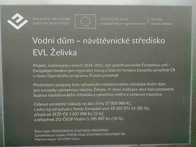 Vítá nás informační panel