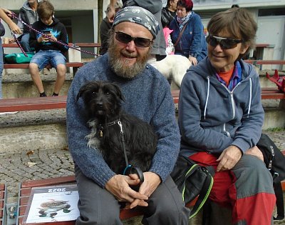 Můj páníček je taky vousatý, moc mi věří.