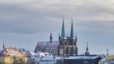 Trochu zimy i u nás