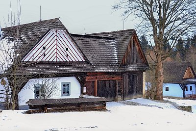 Zima na Veselém Kopci