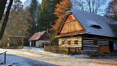 Zima na Veselém Kopci