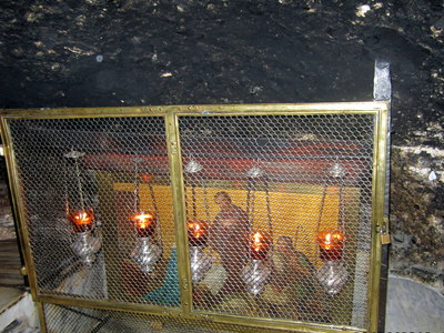 jeskyně v Chrámu narození Páně