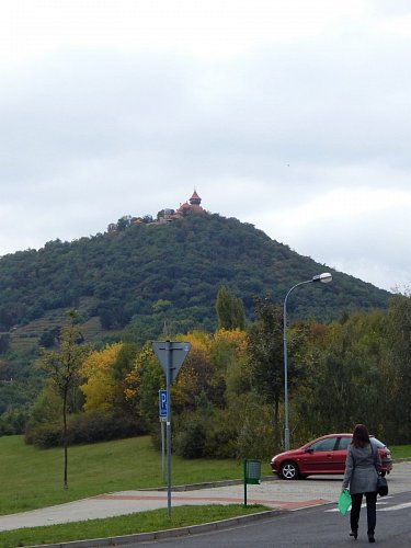 Most - hrad Hněvín