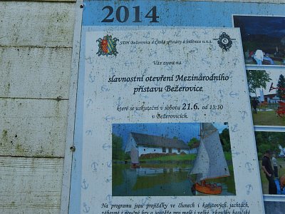 Oznámení o otevření přístavu
