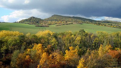 Podzimní pohled od  Bílých strání *