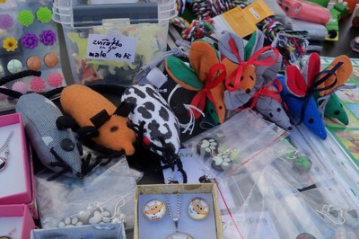 Pestrá nabídka, včetně myšiček...