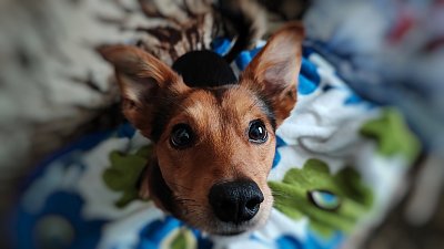 Zdravím, jsem nový parťák paničky - Rocky.