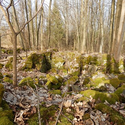 Zde také stál dům