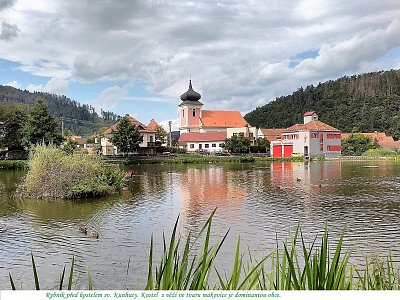 Dominantou Nedvědice je kostel sv. Kunhuty.