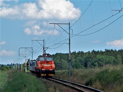 Vlak přijíždí, aby nás odvezl domů