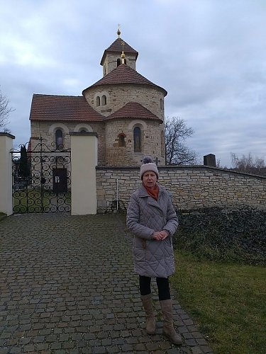 Dovnitř rotundy jsme se nedostali, nebyli jsme ohlášeni.