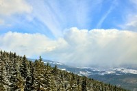 Pohled z lanovky ke Svobodě nad Úpou