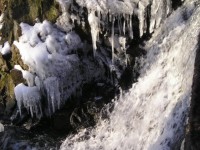 Vodopád u školy V sadech