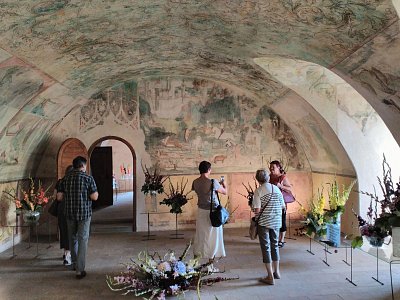 Žirovnice se pyšní nejrozsáhlejší freskovou výzdobou zámku v Čechách.