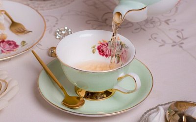 Když  se čaj stane věnem