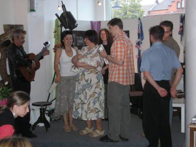 Křest mé knihy s hudební skupinou Sluníčko/2007