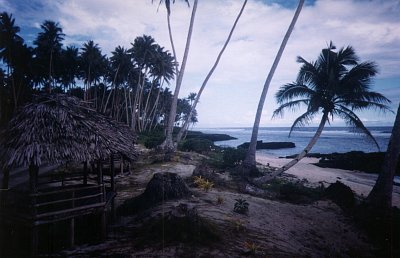 Samoa - pláž Návrat do ráje (Return to Paradise)