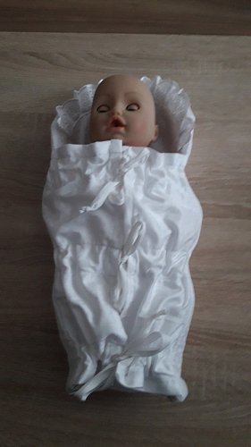 Zavinovačka pro panenku ušita z damašku - na přání vnučky