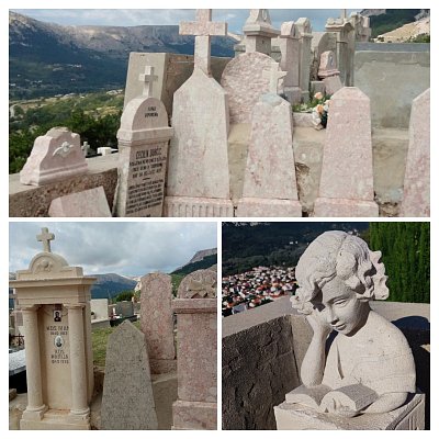 Na hřbitově nad Baškou