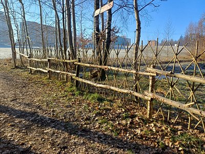 Začátek dnešního putování okolo skanzenu.