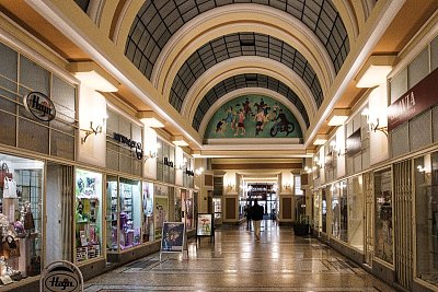 Machoňova pasáž v Pardubicích *