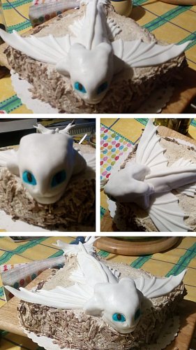 Bílá Běska pro kamarádku Aničky