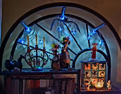 Barvy prvního adventního večera