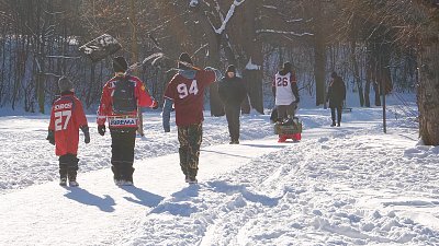 Dohráno, hurá domů do tepla!