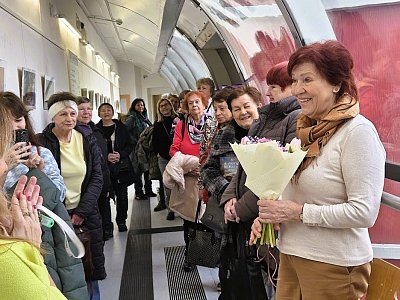 Z vernisáže výstavy fotografií Elišky Murasové *