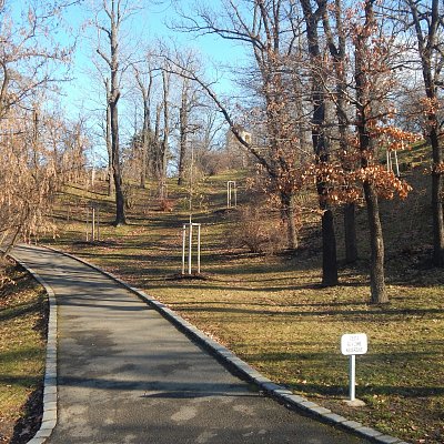 Jedna z cest na Vítkově