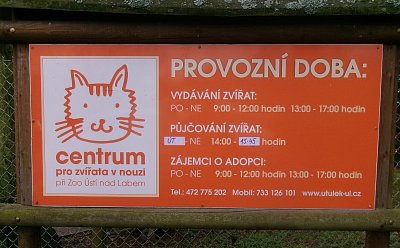 Reklama pro Psí útulek *