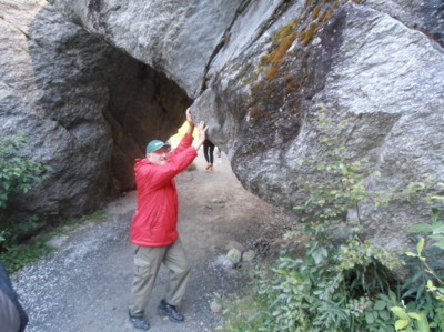 Pozor,padá kamínek