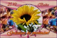 říjen / gratulace k svátku