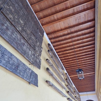 Mešita - ukázky dřevěných šablon