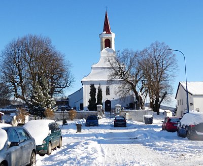 Dubičky - kostel sv. Barbory