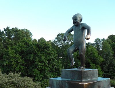 Chlapeček se zlobí