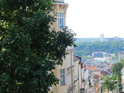 Pohled z Bezručových sadů