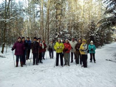 zima nebo sníh - plzeňským seniorům nevadí