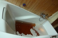 s horskou pramenitou vodou se míchá