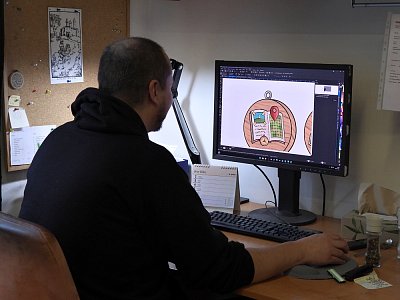 Návrh začíná na počítači