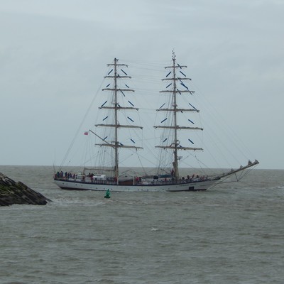 Výletní loď se vrací