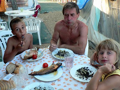 Po koupání vyhládne