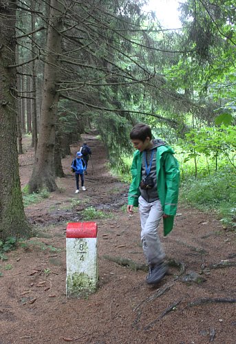 Teď  3 km po státní hranici