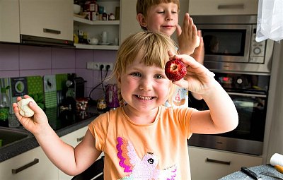 Z deníku hlídací babičky - jahodové knedlíky