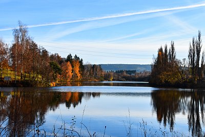 Rybník zvaný Fafčák.