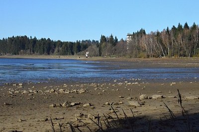 Rybník Medlov na suchu *