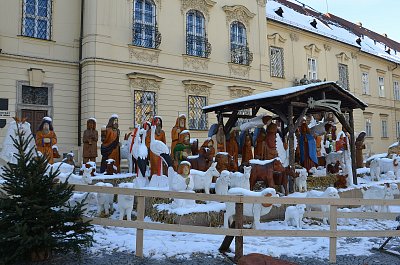 Betlém v Brně před radnicí